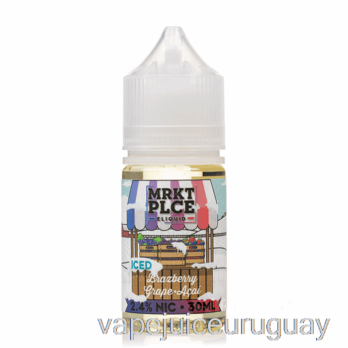 Ice Brazberry Uva Acai - Sales Mrkt - 30ml 48mg Vape Uruguay